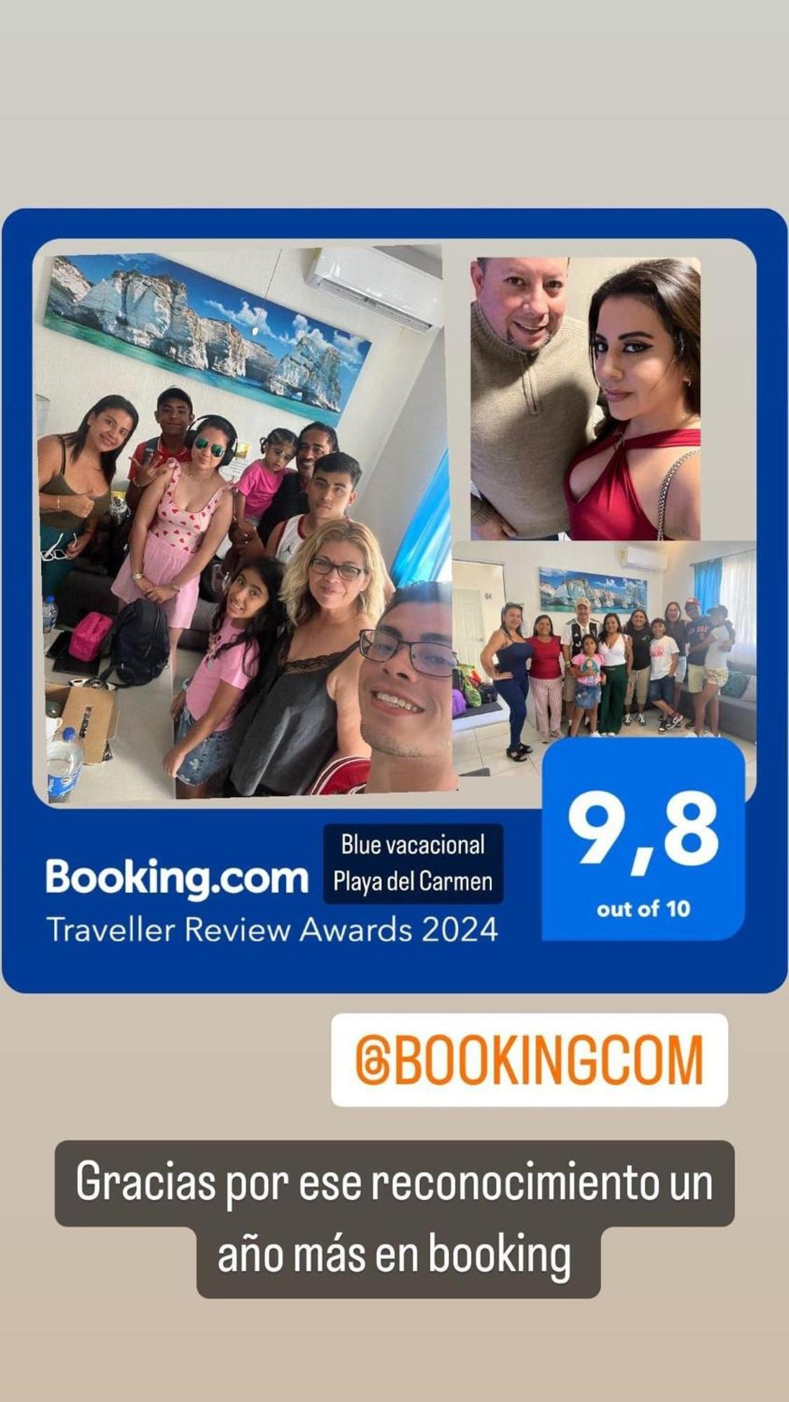 Departamento Blue Vacacional Apartment Playa del Carmen Luaran gambar